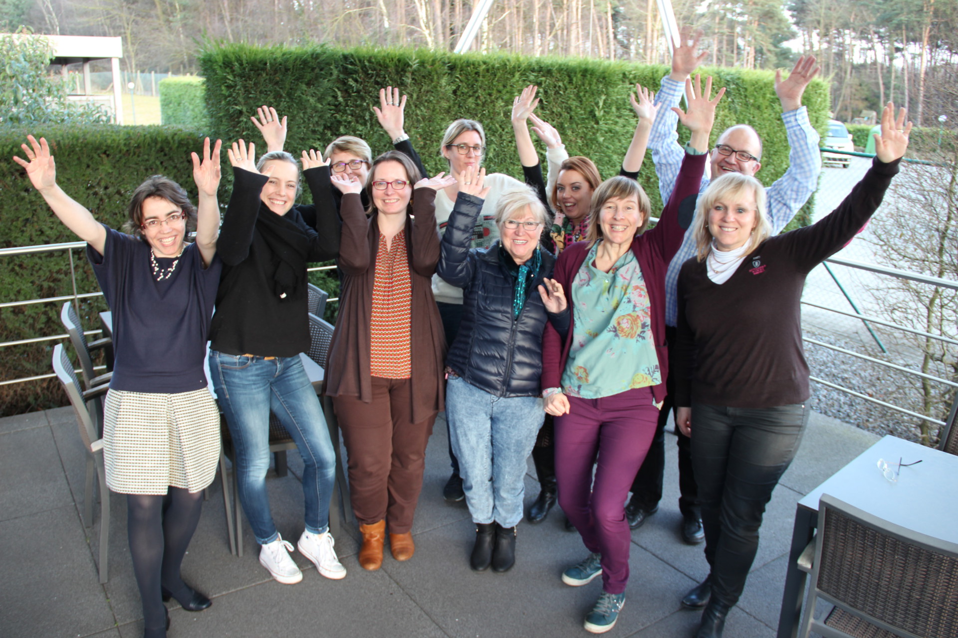 authentiek en sterk leiderschap met lef groep deelnemers van Inge Ketels Bureau Stroom