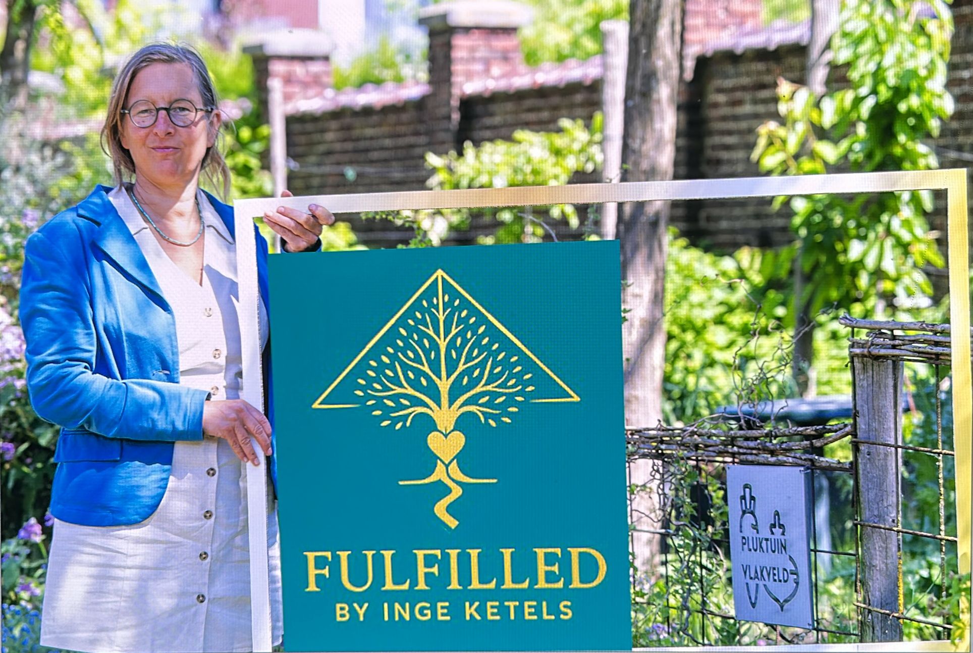 Businesscoach Inge Ketels neemt podcast op over vervulling als winststrategie